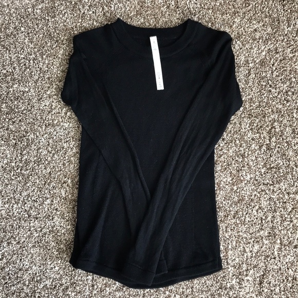 Lululemon Black Sweater Sz.2 - Picture 1 of 4